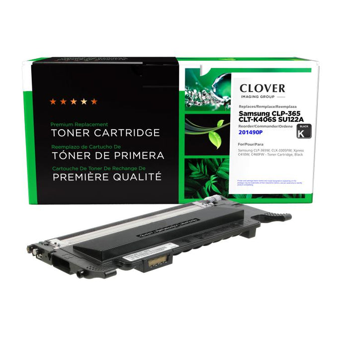 Clover Imaging Remanufactured Black Toner Cartridge for Samsung CLT-K406S