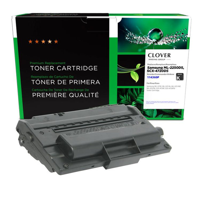 Clover Imaging Remanufactured Toner Cartridge for Samsung ML-2250D5/SCX-4720D5