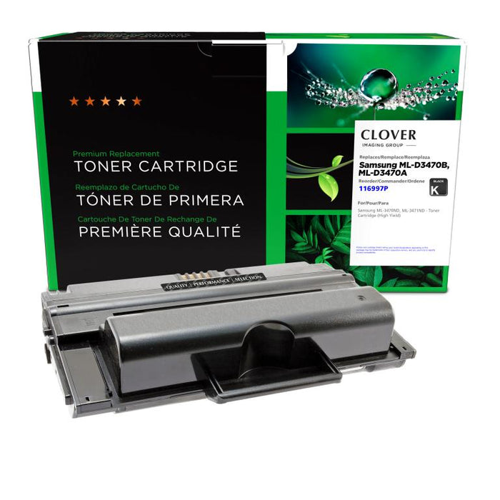 Clover Imaging Remanufactured High Yield Toner Cartridge for Samsung ML-D3470B/ML-D3470A