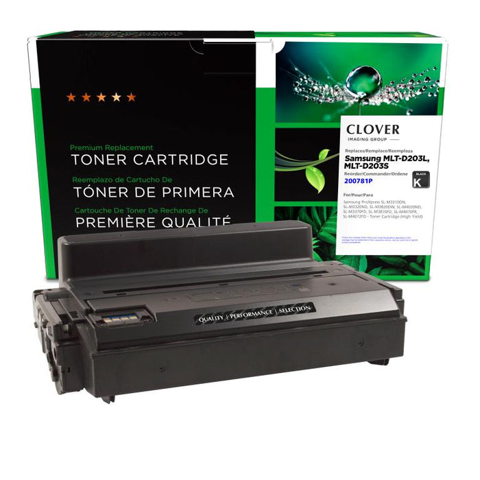 Clover Imaging Remanufactured High Yield Toner Cartridge for Samsung MLT-D203L/MLT-D203S