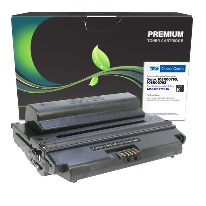 MSE Remanufactured High Yield Toner Cartridge for Xerox 108R00795/108R00793